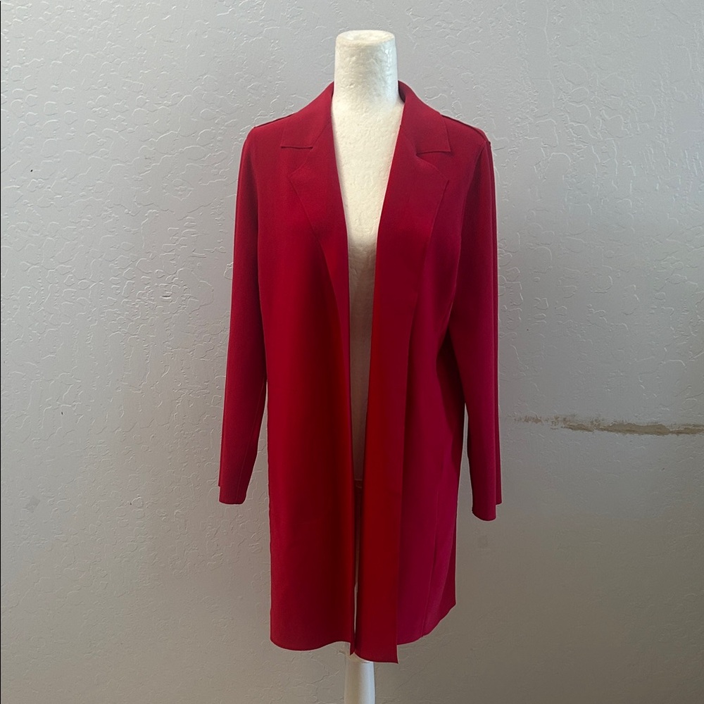 Elegant Red Women's Coat